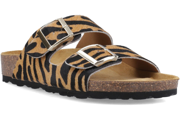 Hush Puppies Brixley Mule Sandal Tiger Womens Sandals
