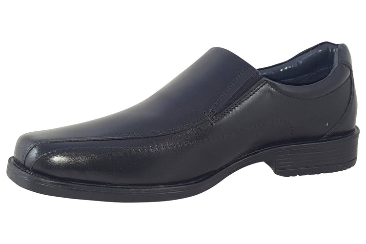 Hush Puppies Brody Black Mens Shoes