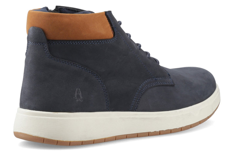 Hush Puppies Bronko Chukka Navy Mens Boots