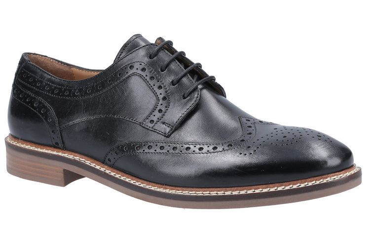 Hush Puppies Bryson Black Mens Shoes
