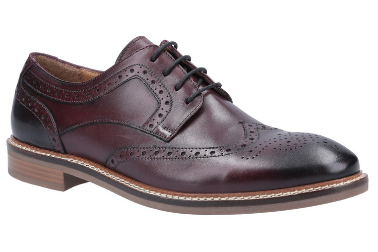 Hush Puppies Bryson Bordo Mens Shoes