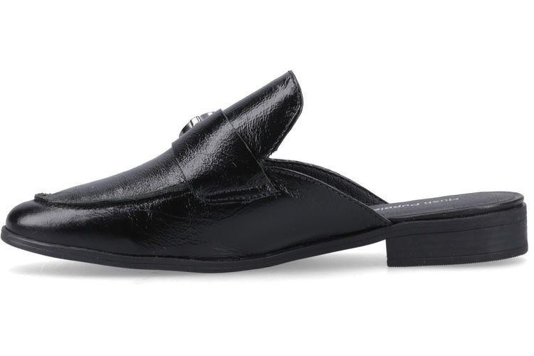 Hush Puppies Calla Mule Black Womens Shoes