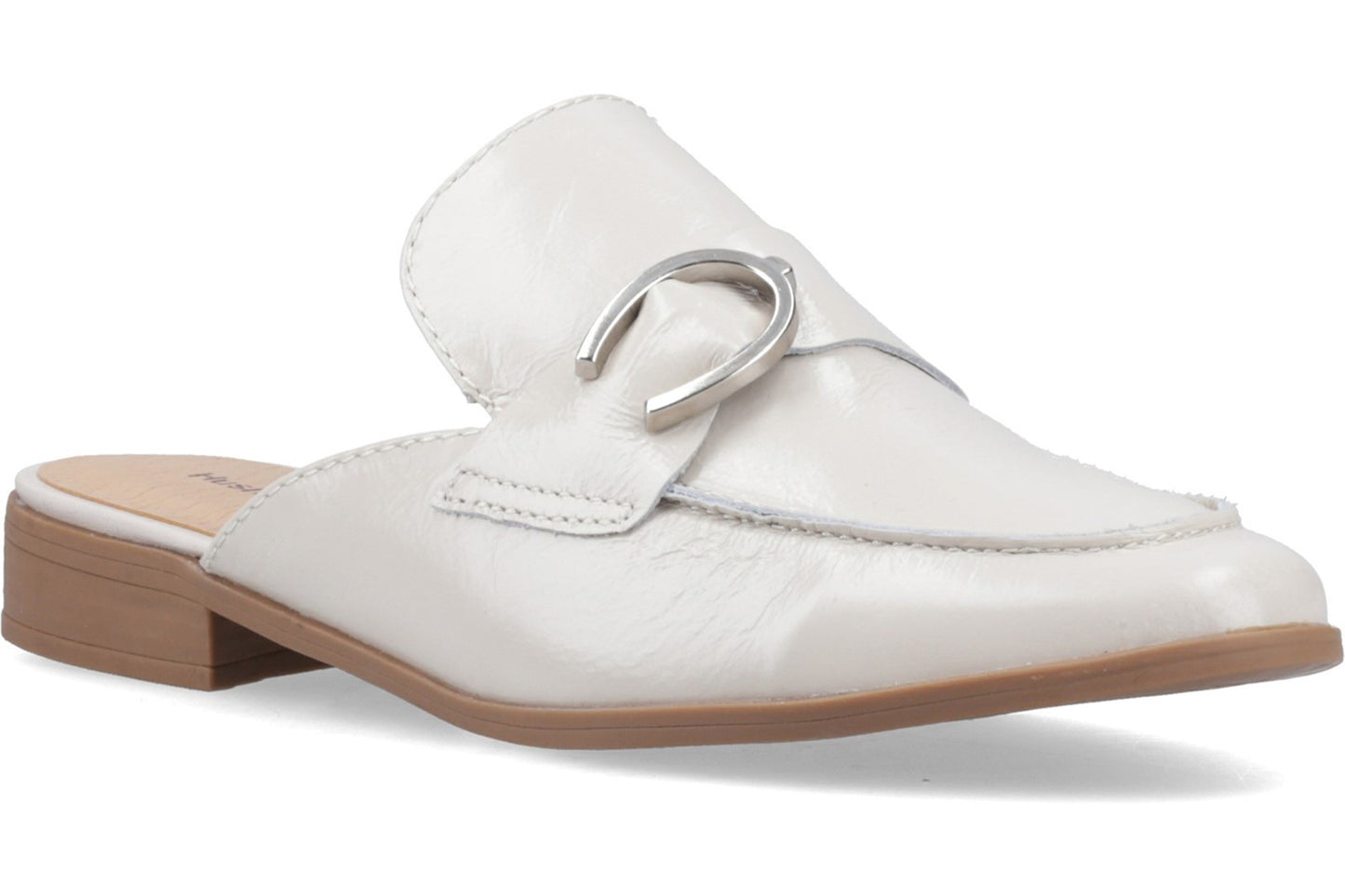 Hush Puppies Calla Mule Ivory Womens Shoes