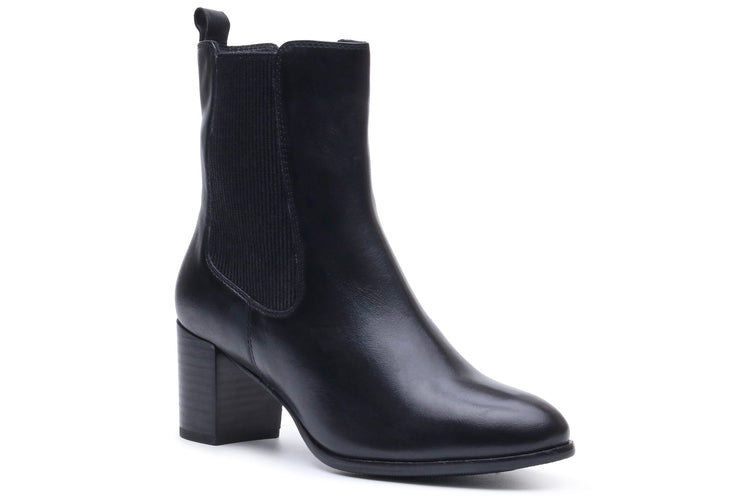 Hush Puppies Camellia Black Womens Boots