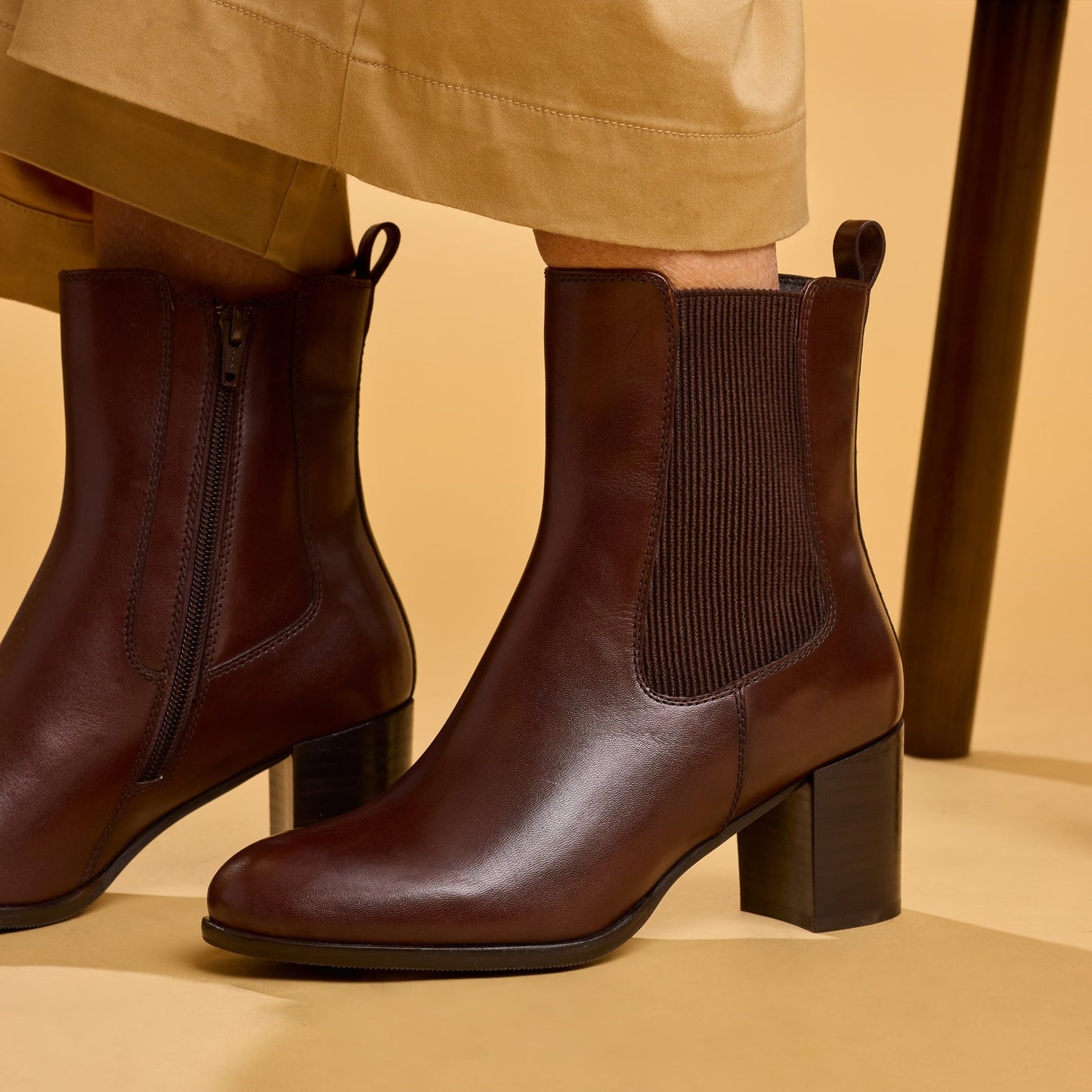 Hush Puppies Camellia Brown Womens Boots