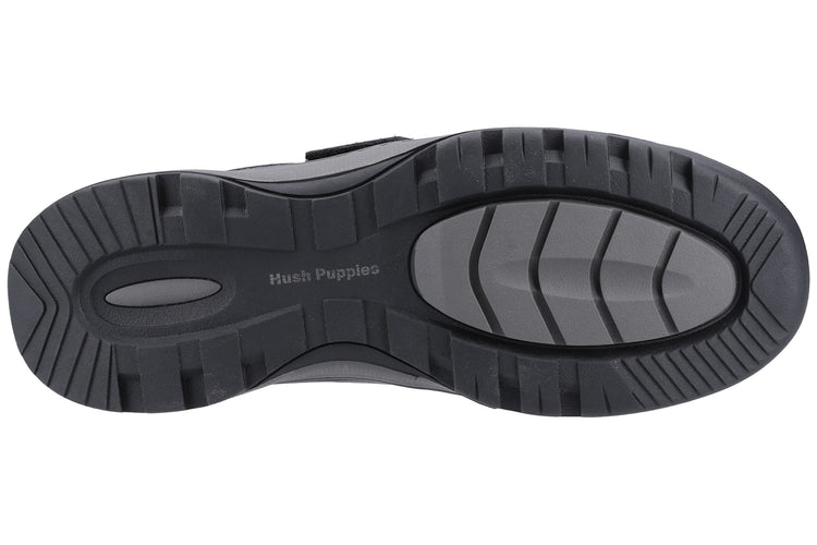 Hush Puppies Casper Black Mens Shoes