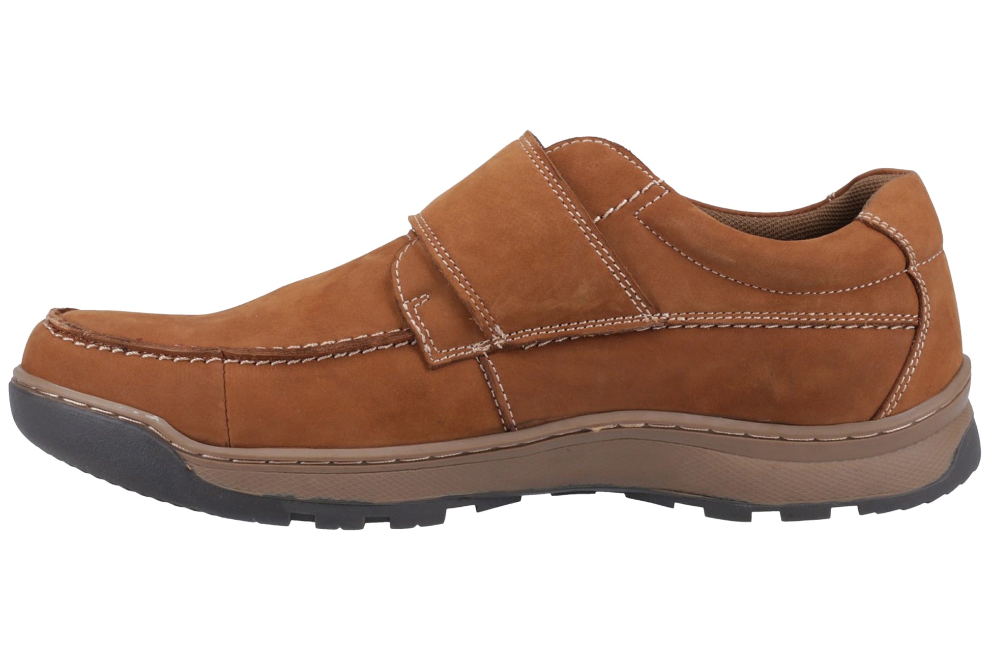 hush-puppies-casper-tan-nubuck-mens-classic-touch-fastening-shoes-left-flat