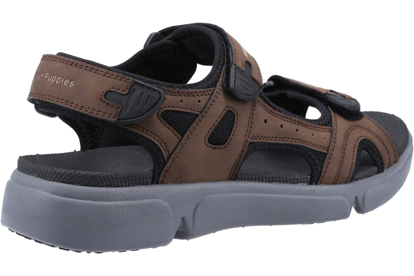 Hush Puppies Castro Brown Mens Sandals