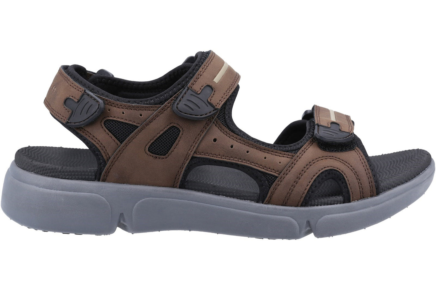 Hush Puppies Castro Brown Mens Sandals