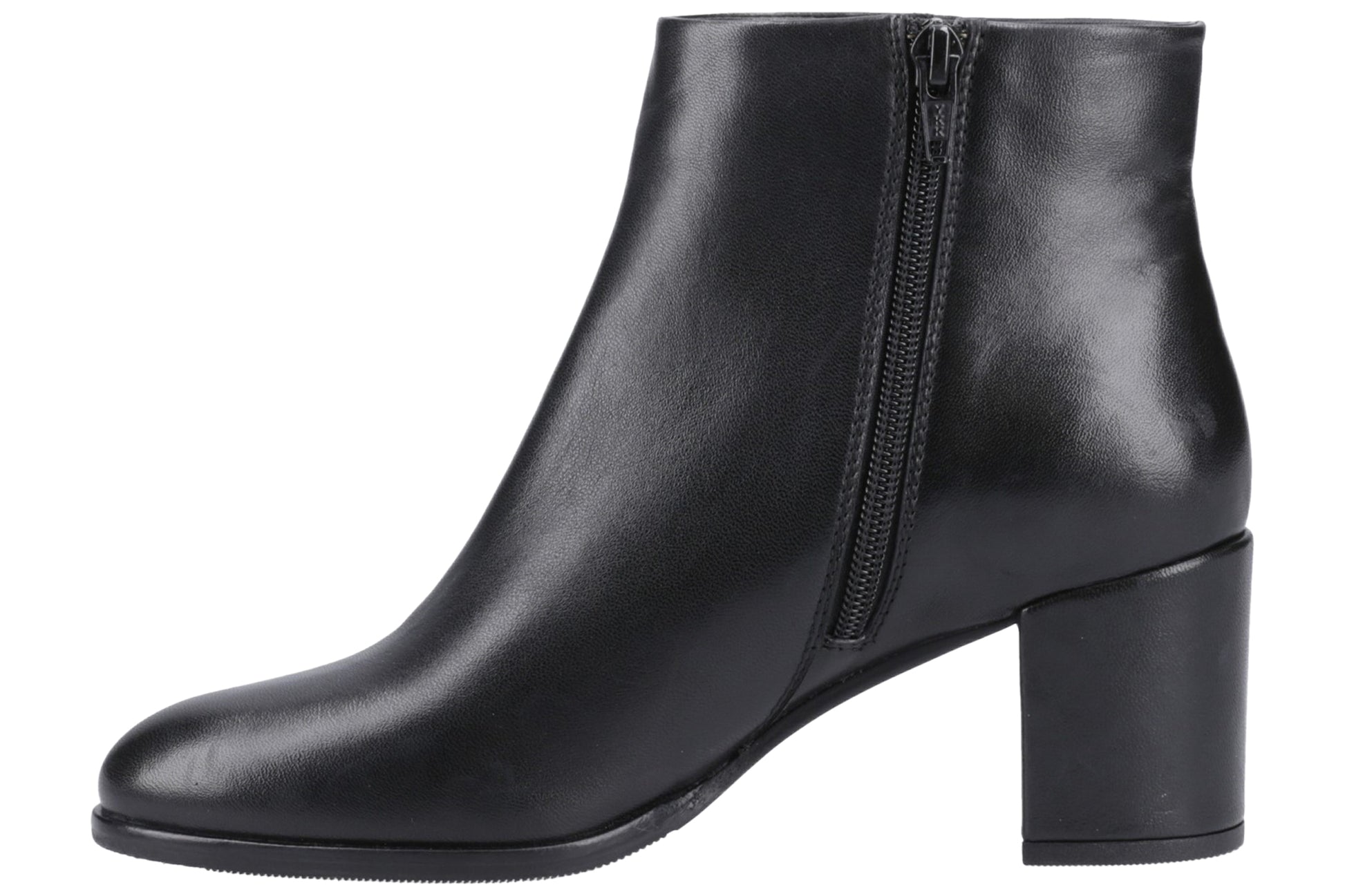 hush-puppies-claridy-black-ladies-ankle-boots-left-flat