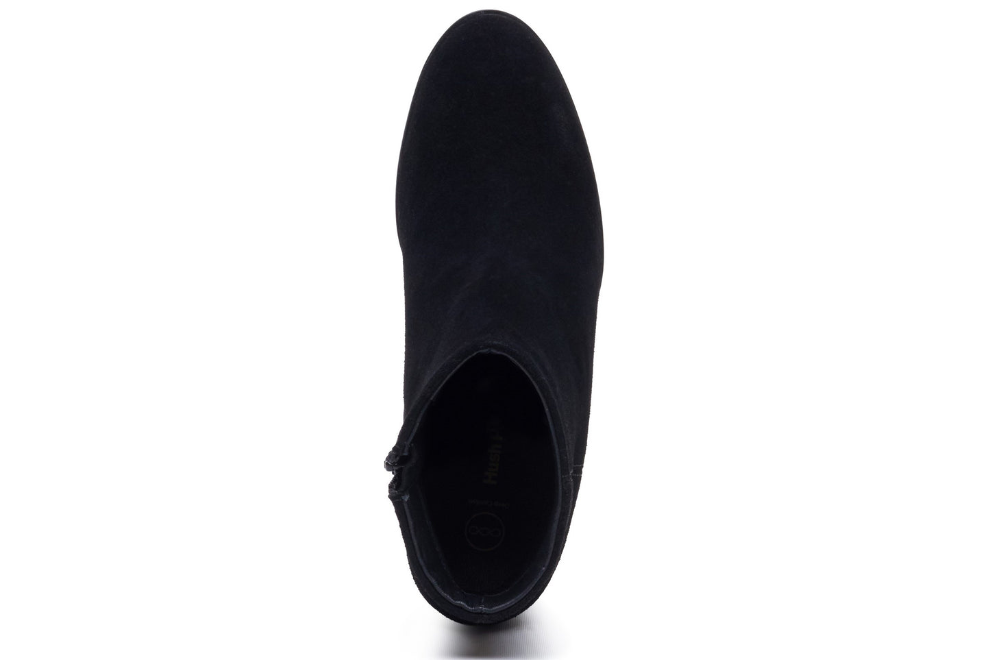 Hush Puppies Claridy Suede Boot Black Womens Boots