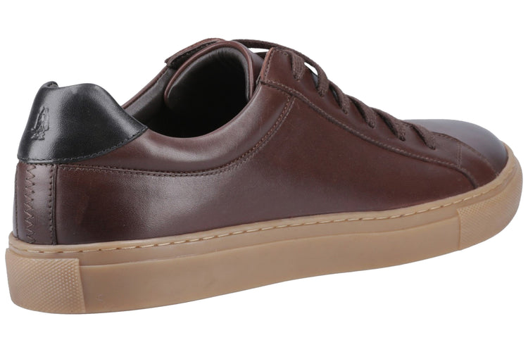 Hush Puppies Colton Coffee Mens Trainers