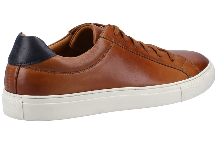 Hush Puppies Colton Tan Mens Trainers