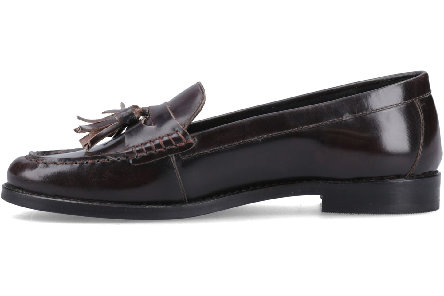 Hush Puppies Connie Tassel Loafer Aubergine Womens Shoes
