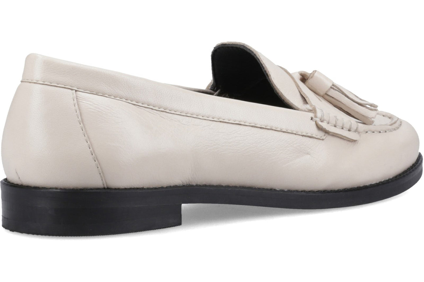 Hush Puppies Connie Tassel Loafer Cream Womens Shoes