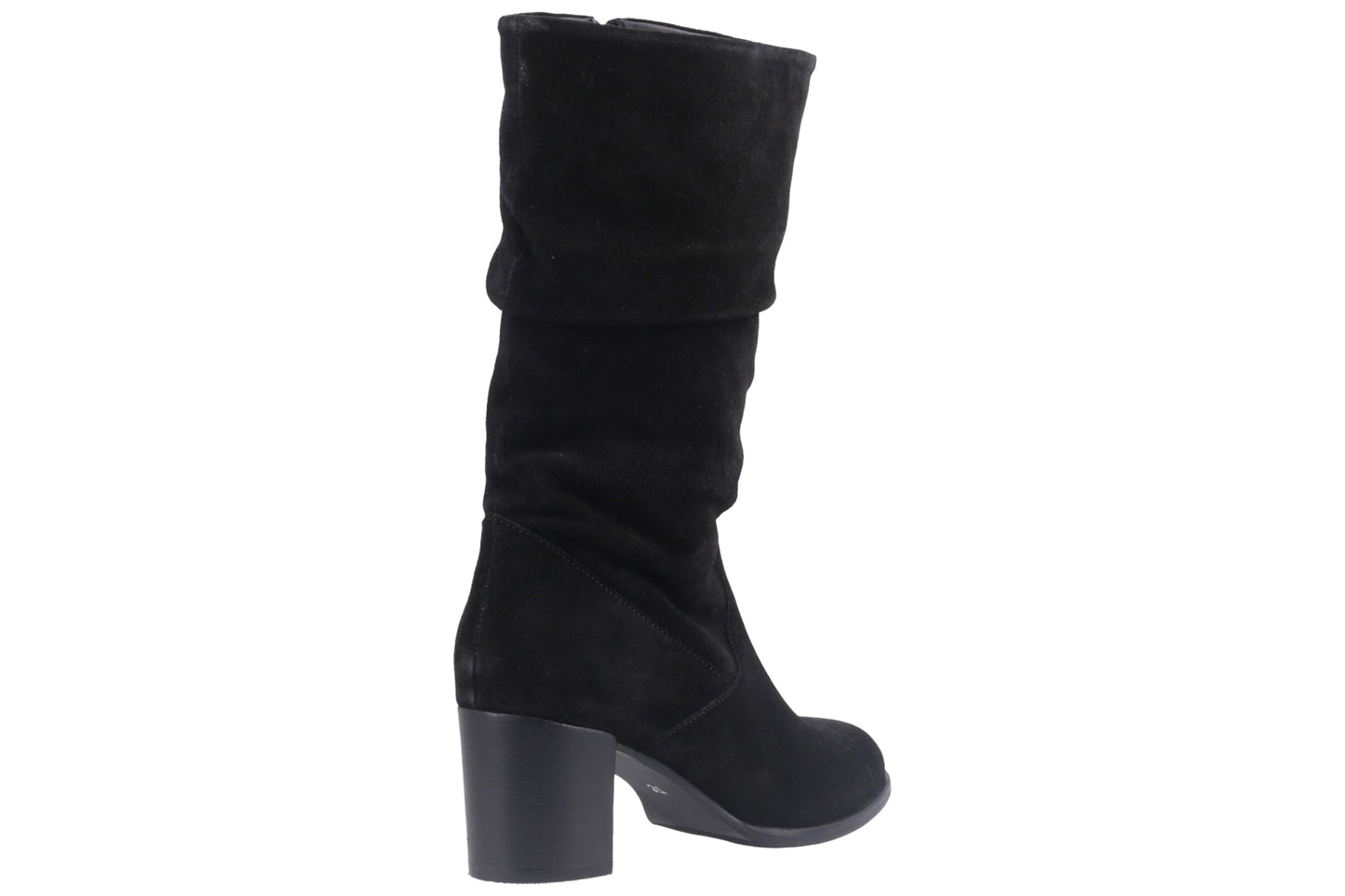 Hush Puppies Cosima Black Suede Womens Boots