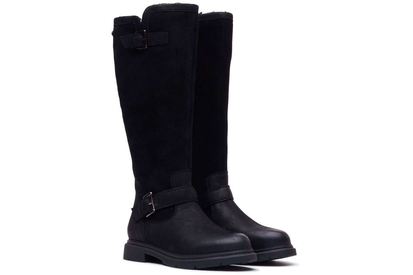 Hush Puppies Cressida Long Boot Black Womens Boots