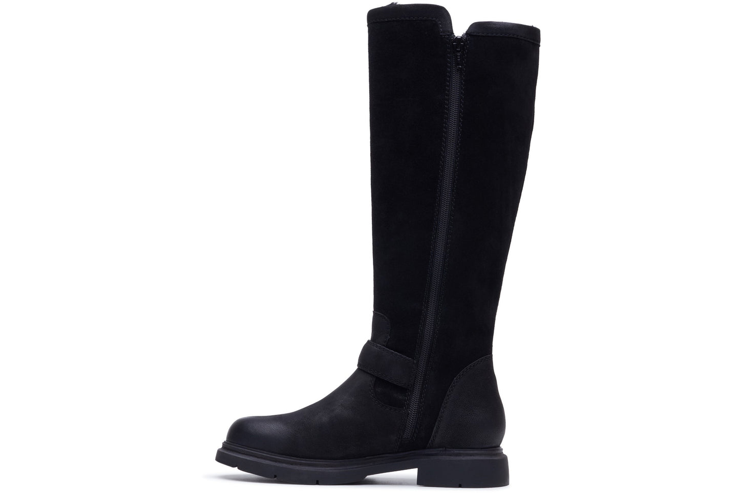 Hush Puppies Cressida Long Boot Black Womens Boots