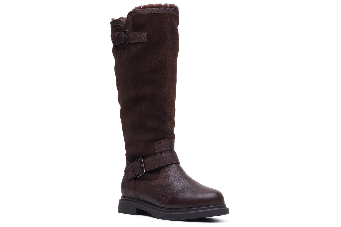 Hush Puppies Cressida Long Boot Brown Womens Boots