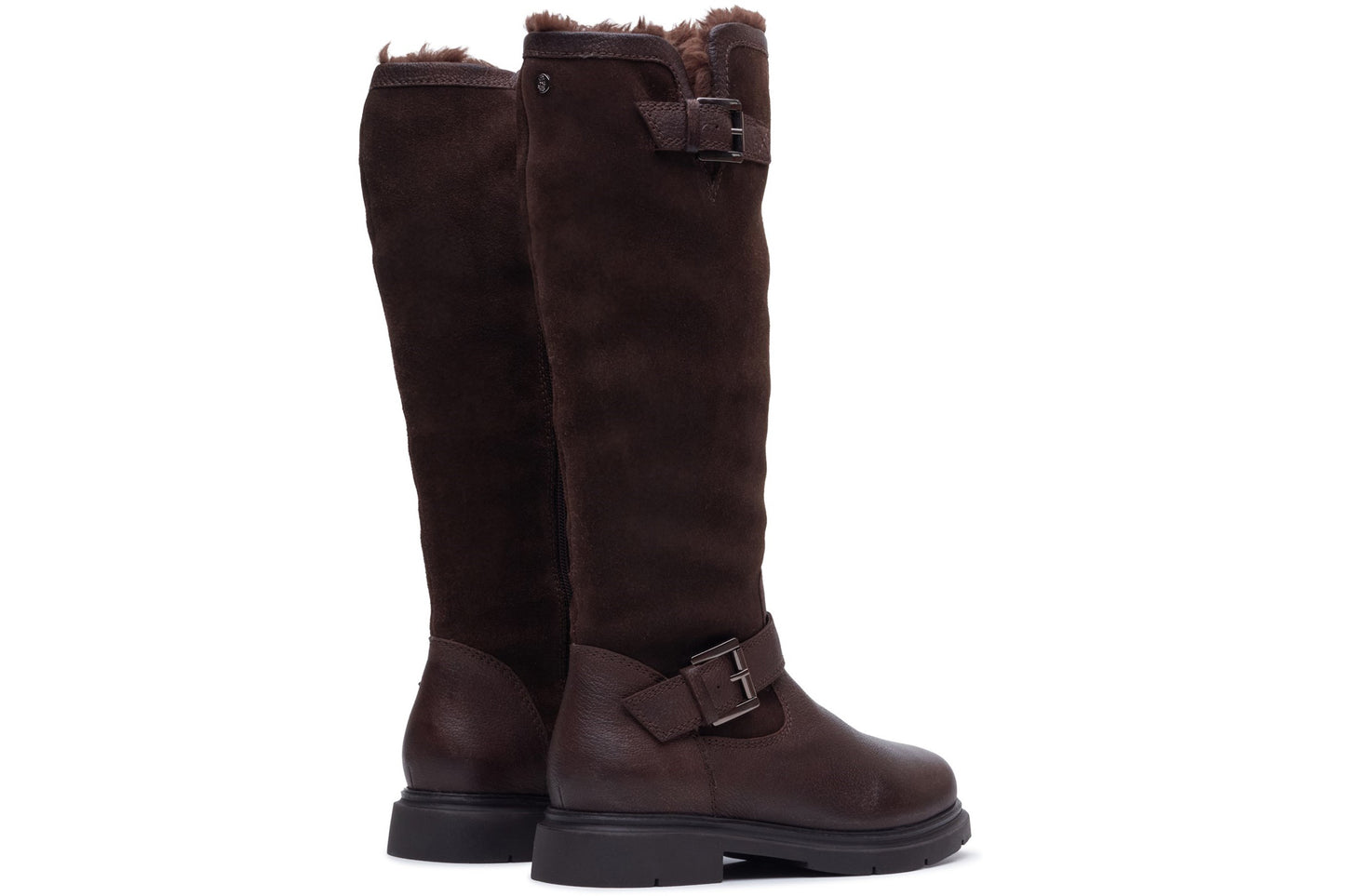 Hush Puppies Cressida Long Boot Brown Womens Boots