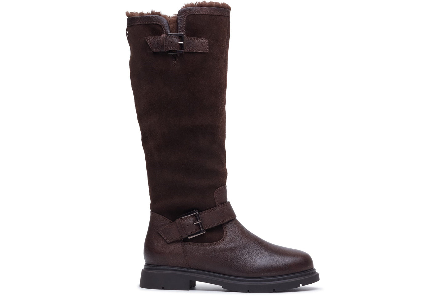 Hush Puppies Cressida Long Boot Brown Womens Boots