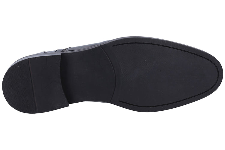 Hush Puppies Damien Black Patent Mens Shoes