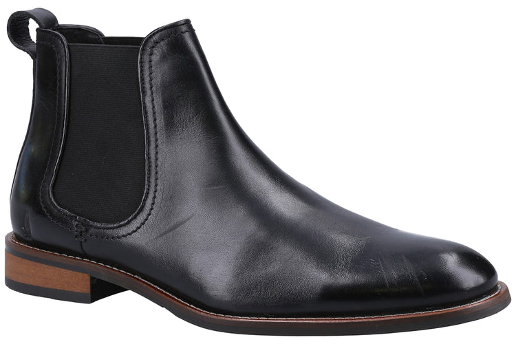 Hush Puppies Diego Chelsea Black Mens Boots