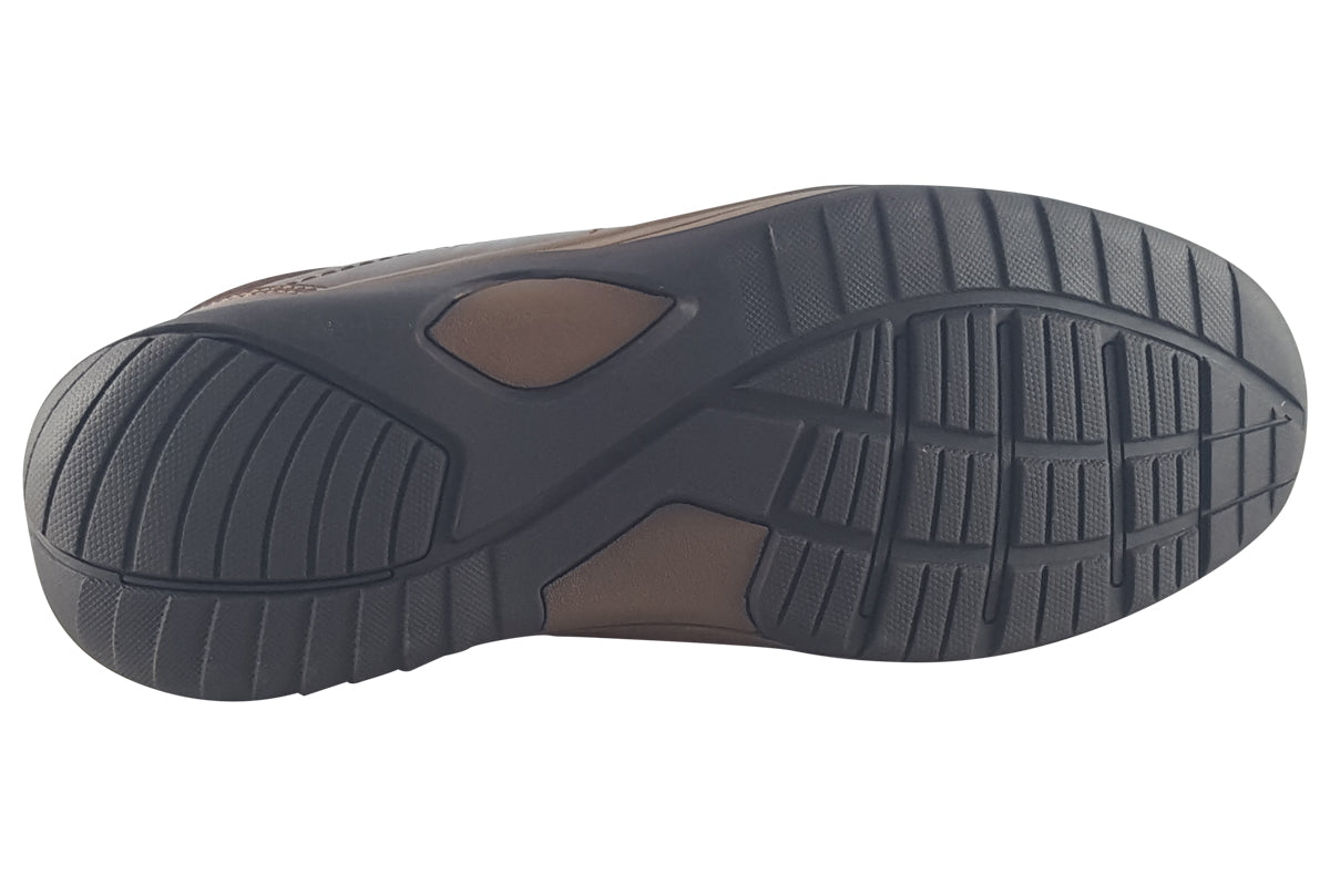 hush puppies donald slip on coffee mens shoes sole