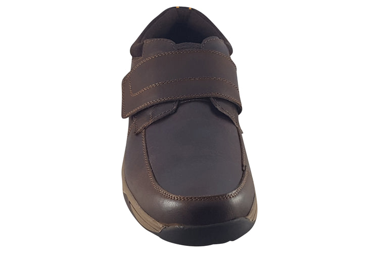 Hush Puppies Douglas Coffee Mens Shoes