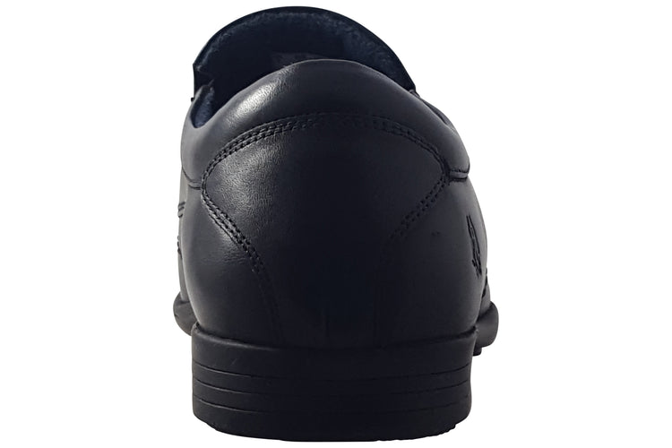 Hush Puppies Dumfries Black Mens Shoes