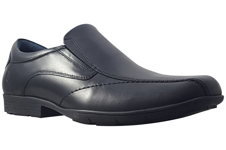 Hush Puppies Dumfries Black Mens Shoes