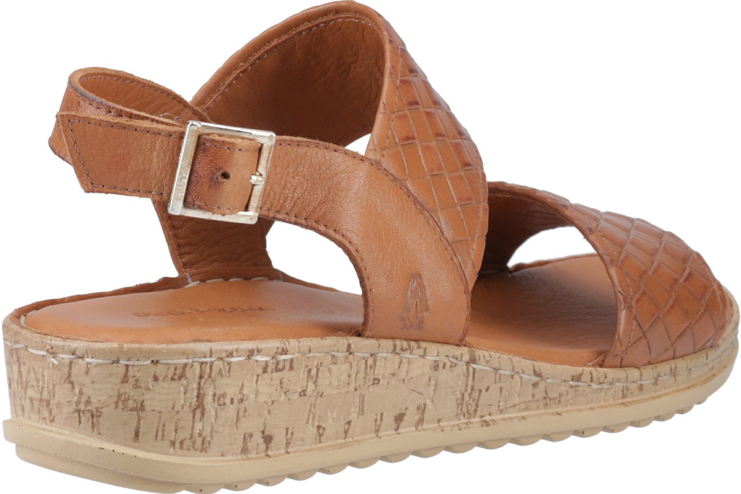Hush Puppies Ebony Woven Tan Womens Sandals