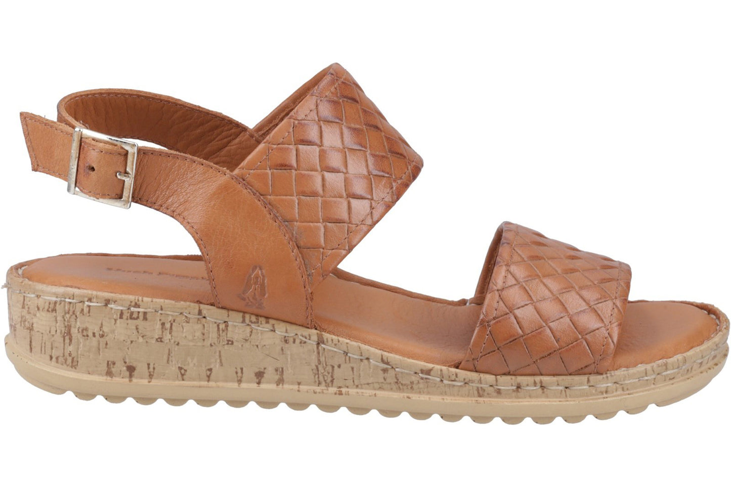 Hush Puppies Ebony Woven Tan Womens Sandals
