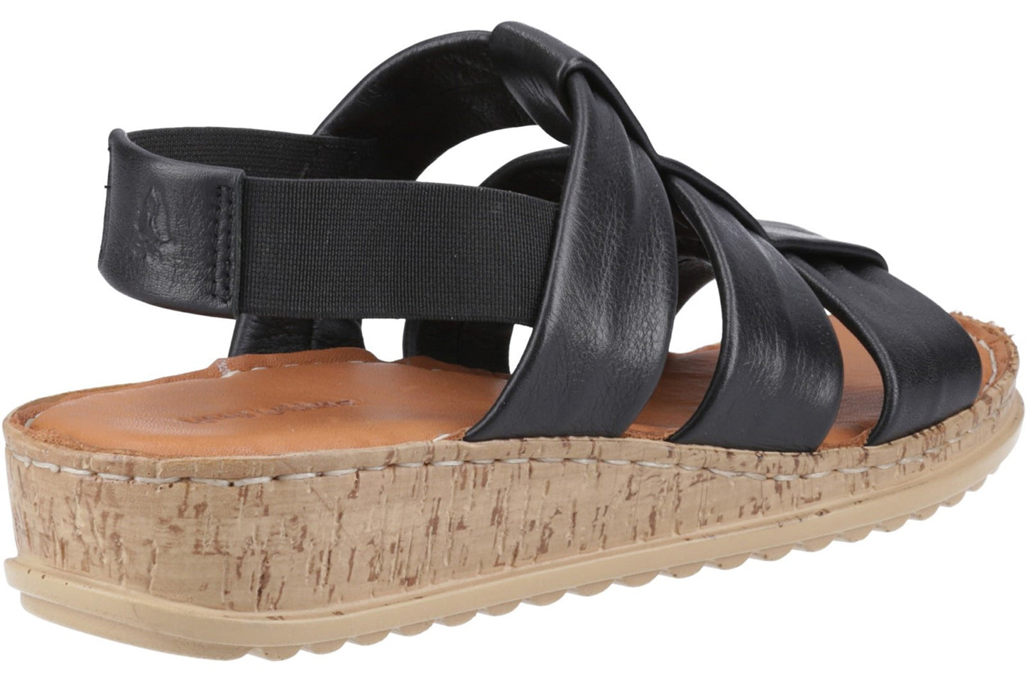 Hush Puppies Eden Gladiator Black Womens Sandals