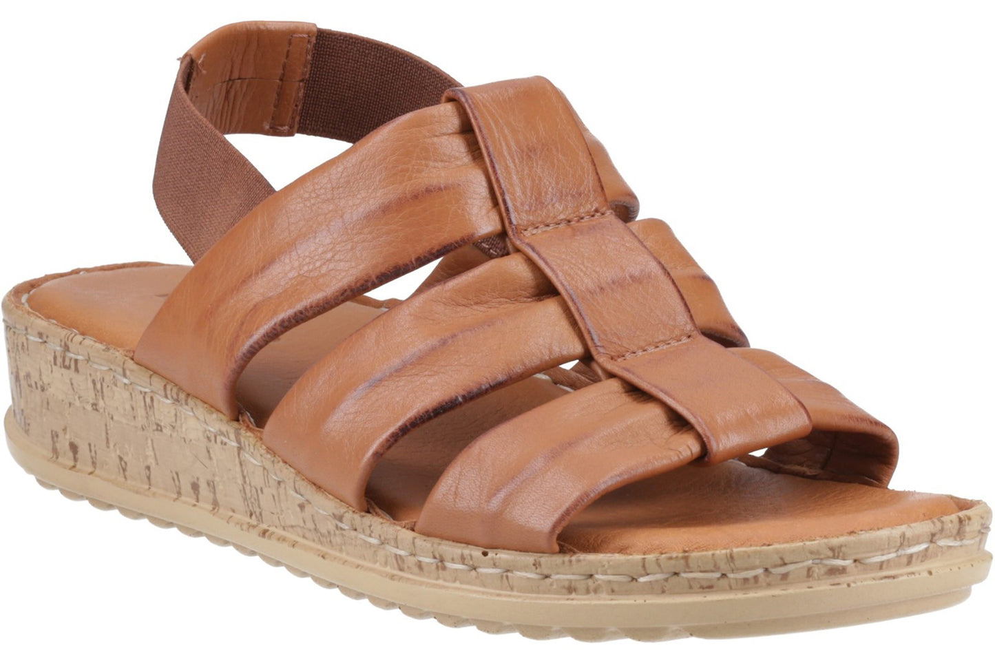 Hush Puppies Eden Gladiator Tan Womens Sandals