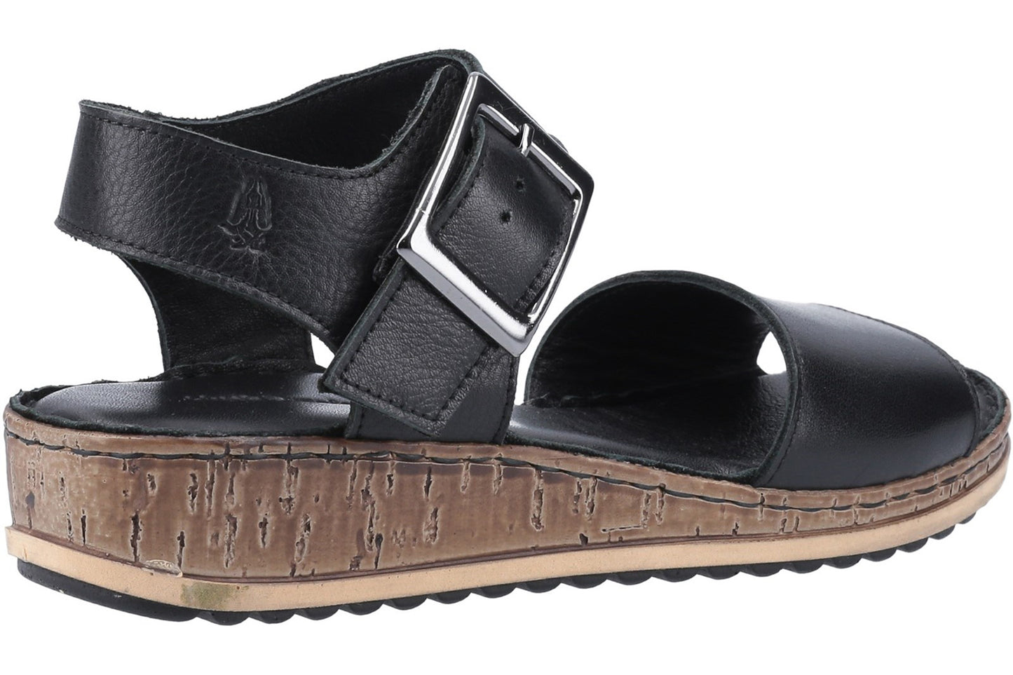 Hush Puppies Ellie Black Womens Sandals