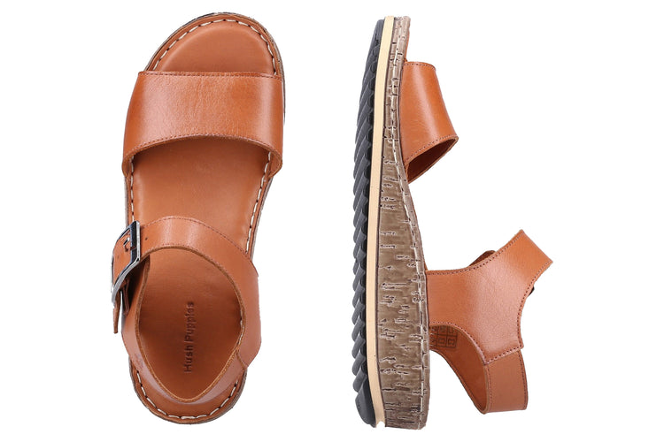 Hush Puppies Ellie Tan Womens Sandals