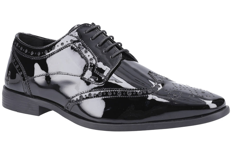 Hush Puppies Elliot Black Mens Shoes