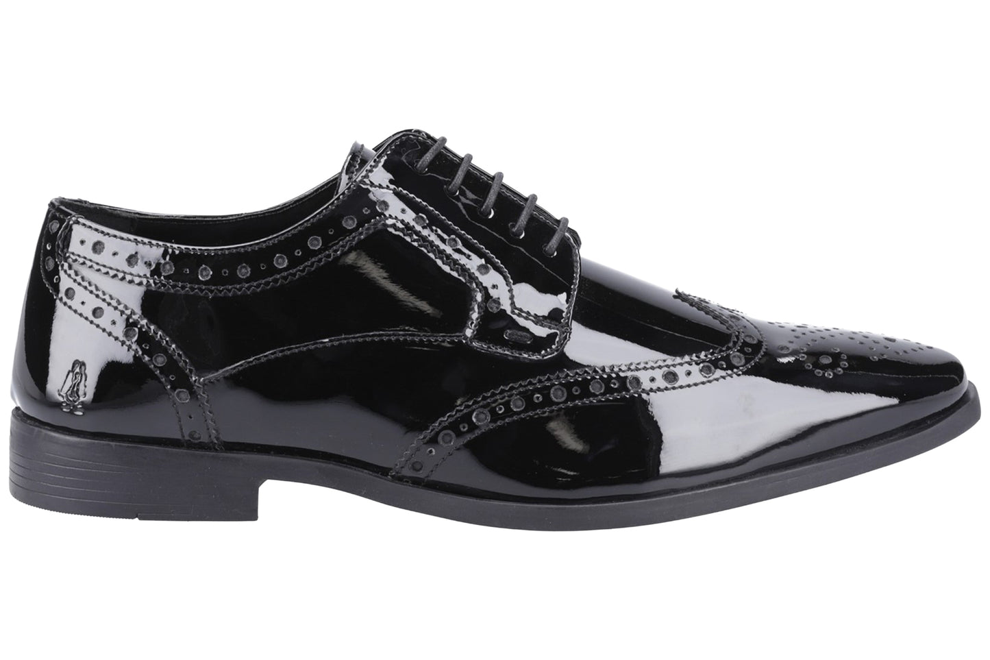 Hush Puppies Elliot Black Mens Shoes