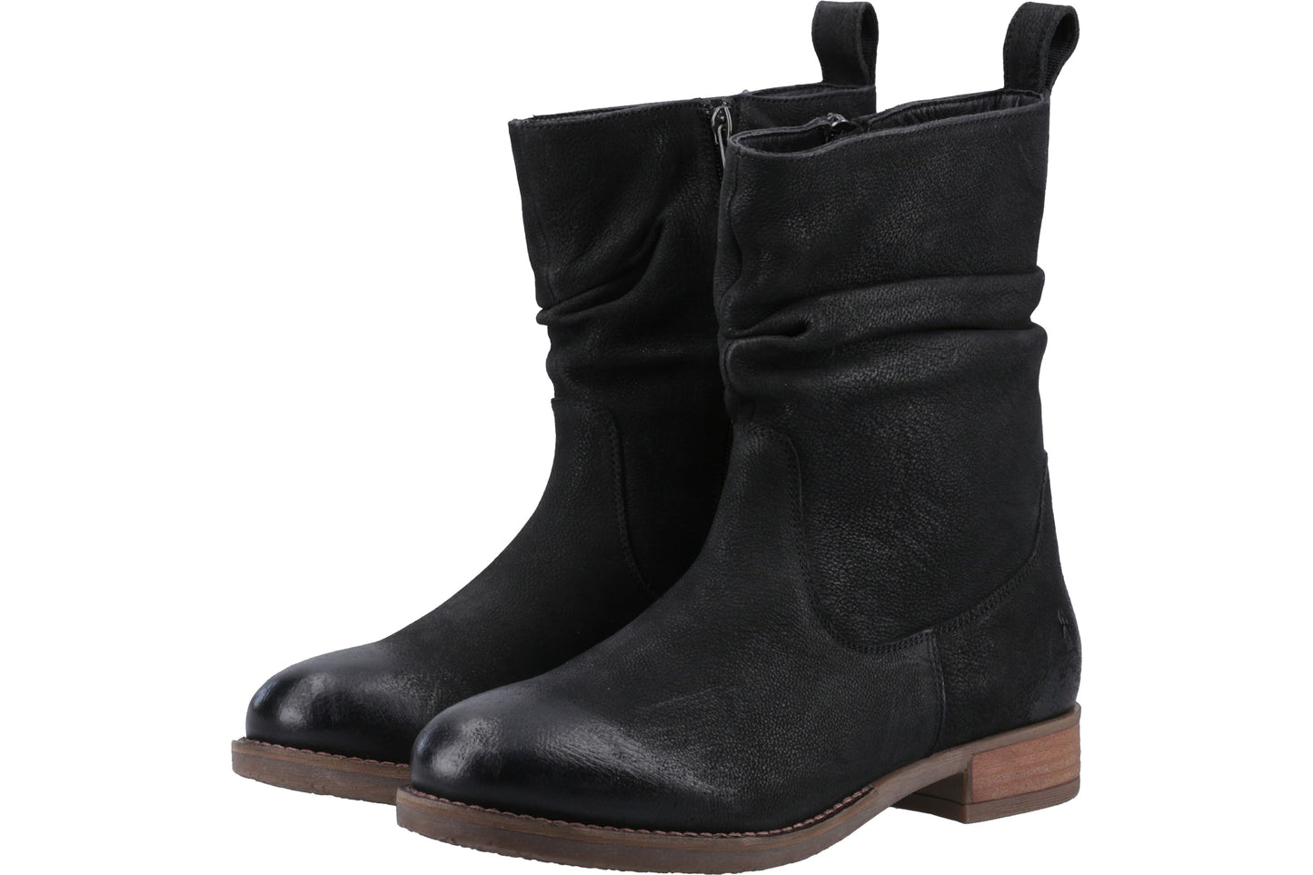 Hush Puppies Emilia Black Womens Boots
