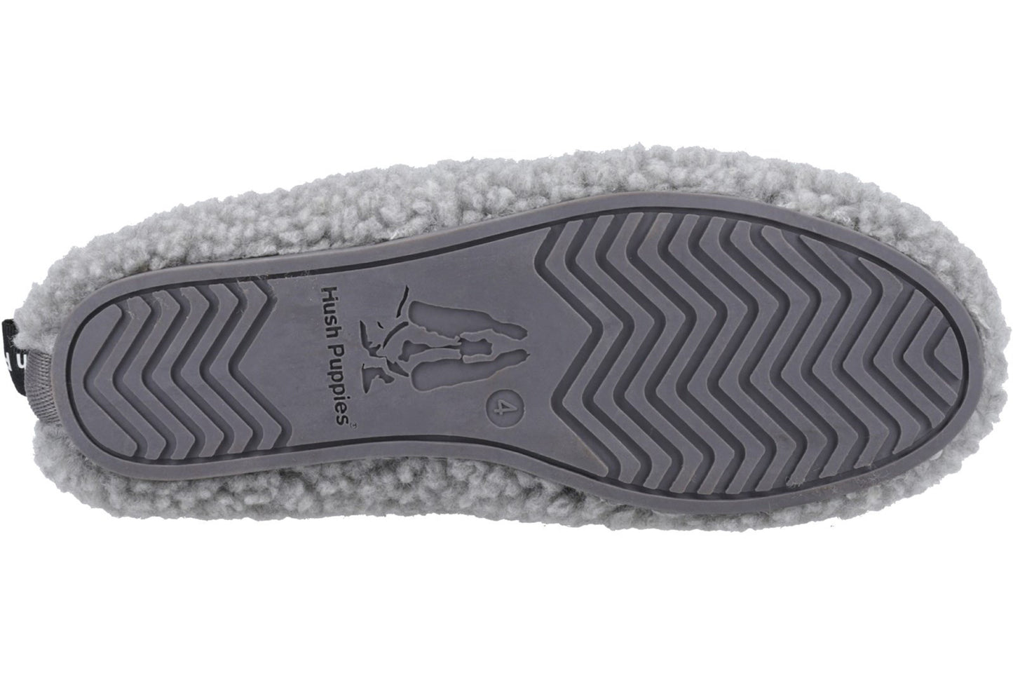 Hush Puppies Emily Grey Womens Slippers