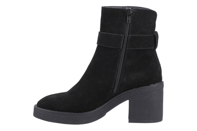 Hush Puppies Fearne Black Womens Boots