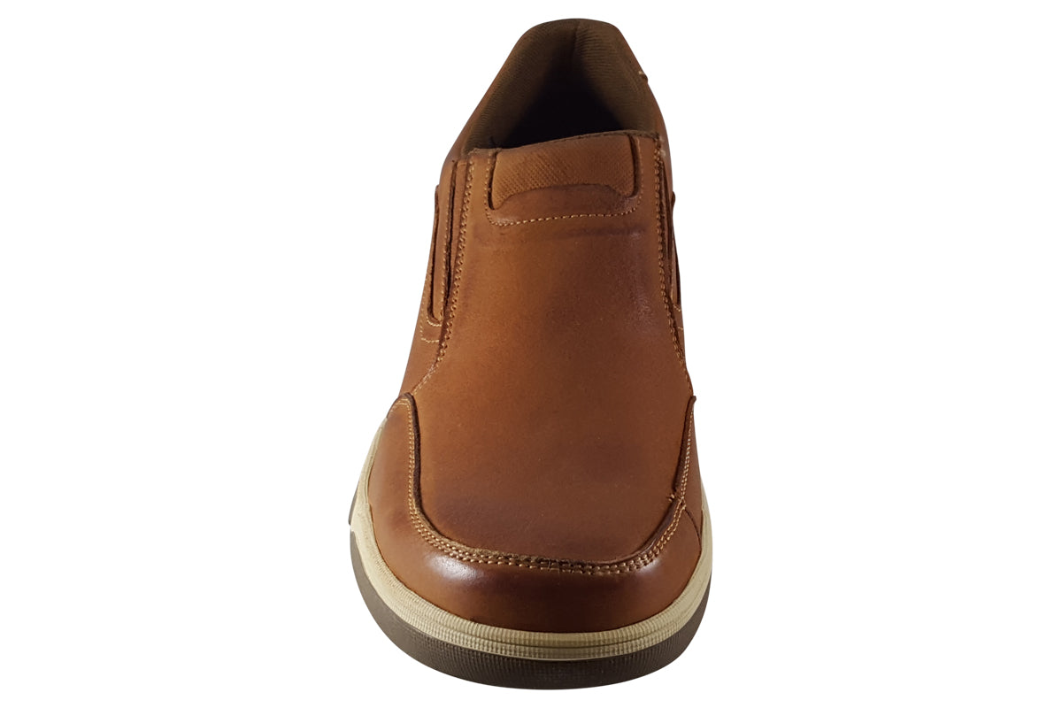 hush puppies fletcher tan mens shoes top