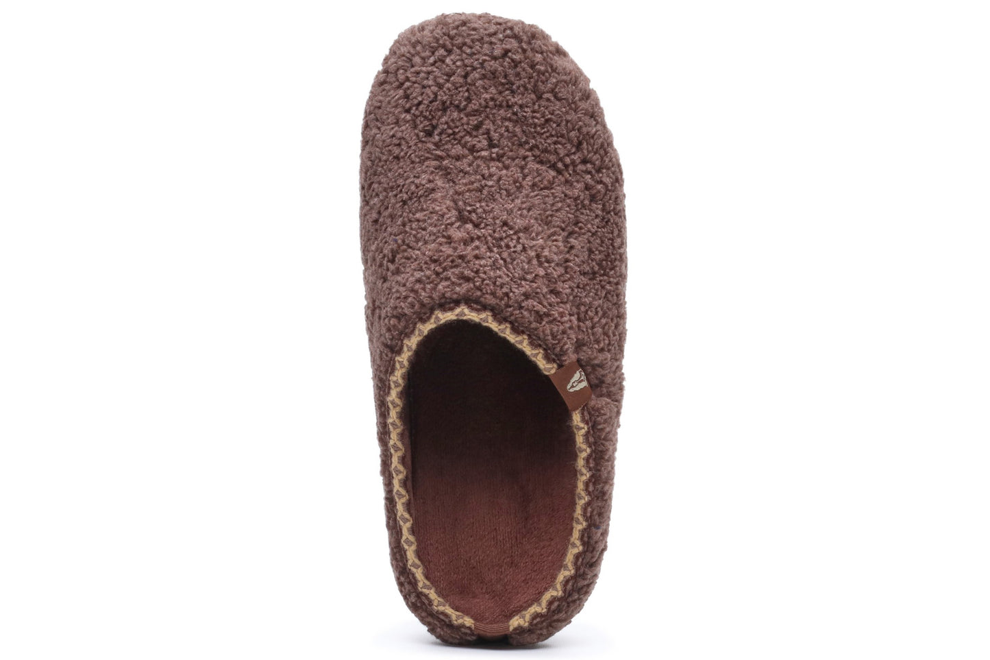 Hush Puppies Good Slipper Teddy Mule Chocolate Womens Slippers