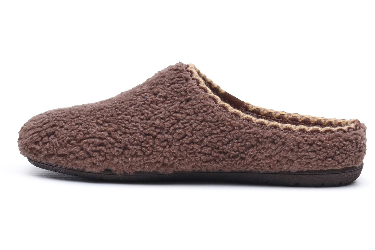 Hush Puppies Good Slipper Teddy Mule Chocolate Womens Slippers