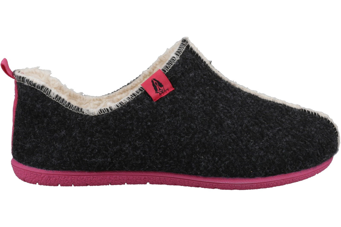 Hush Puppies Good Charcoal Womens Slippers