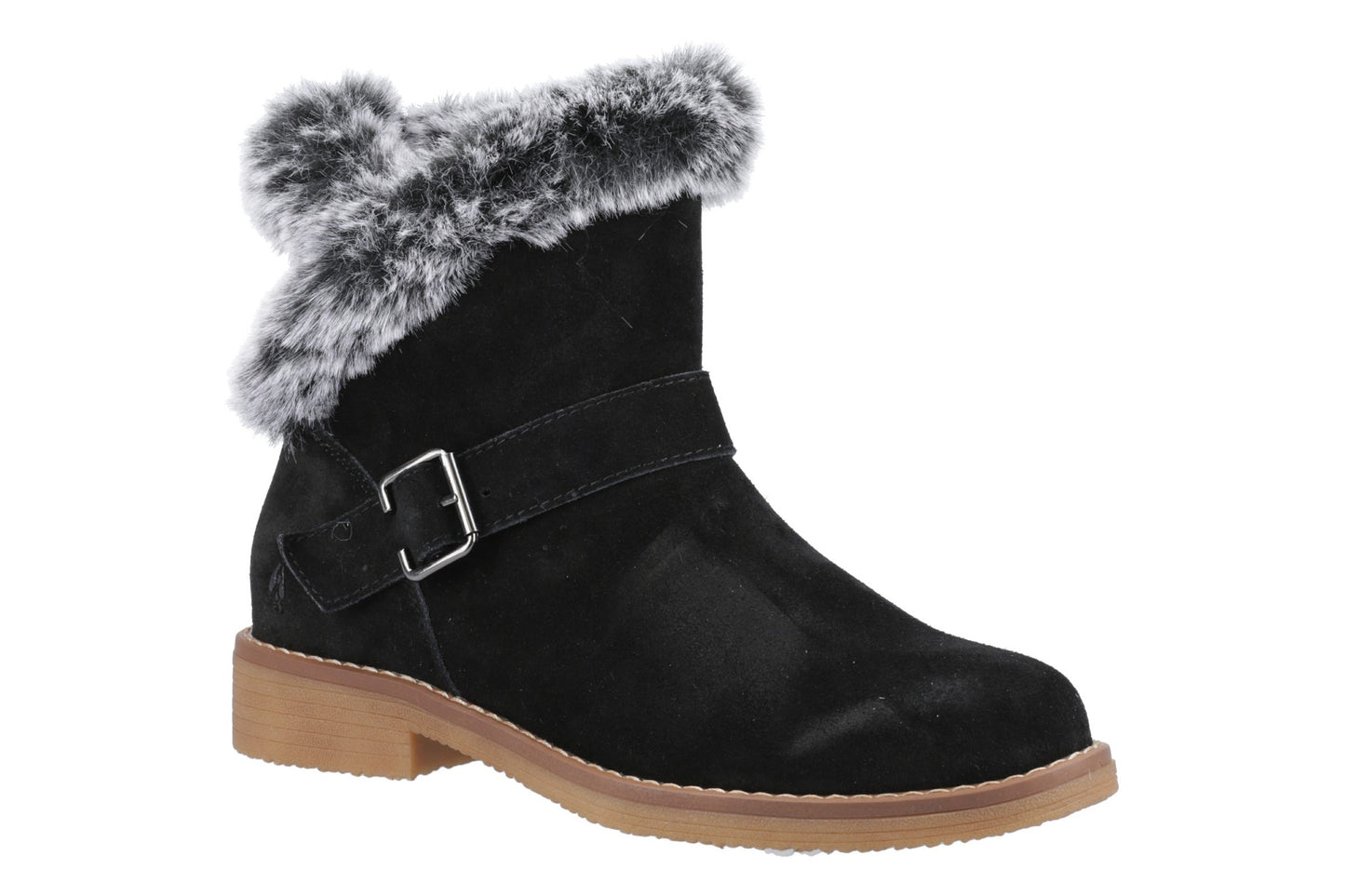 Hush Puppies Hannah Black Womens Boots