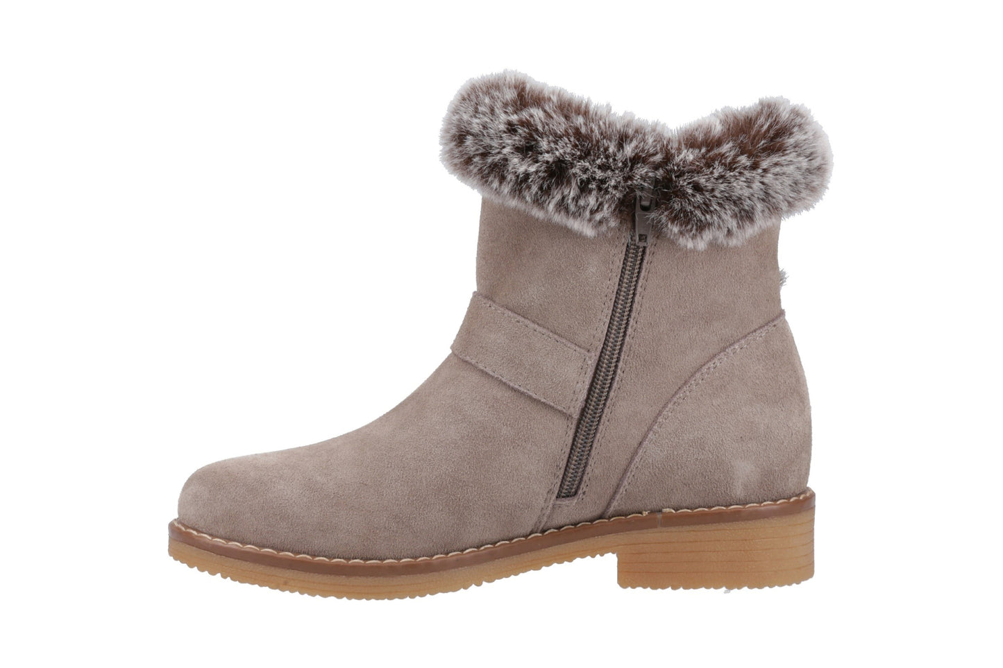 Hush Puppies Hannah Taupe Womens Boots