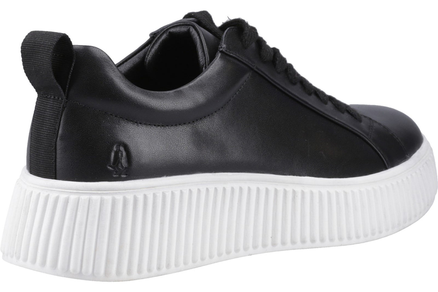 Hush Puppies Harlow Black Womens Fashion Trainers