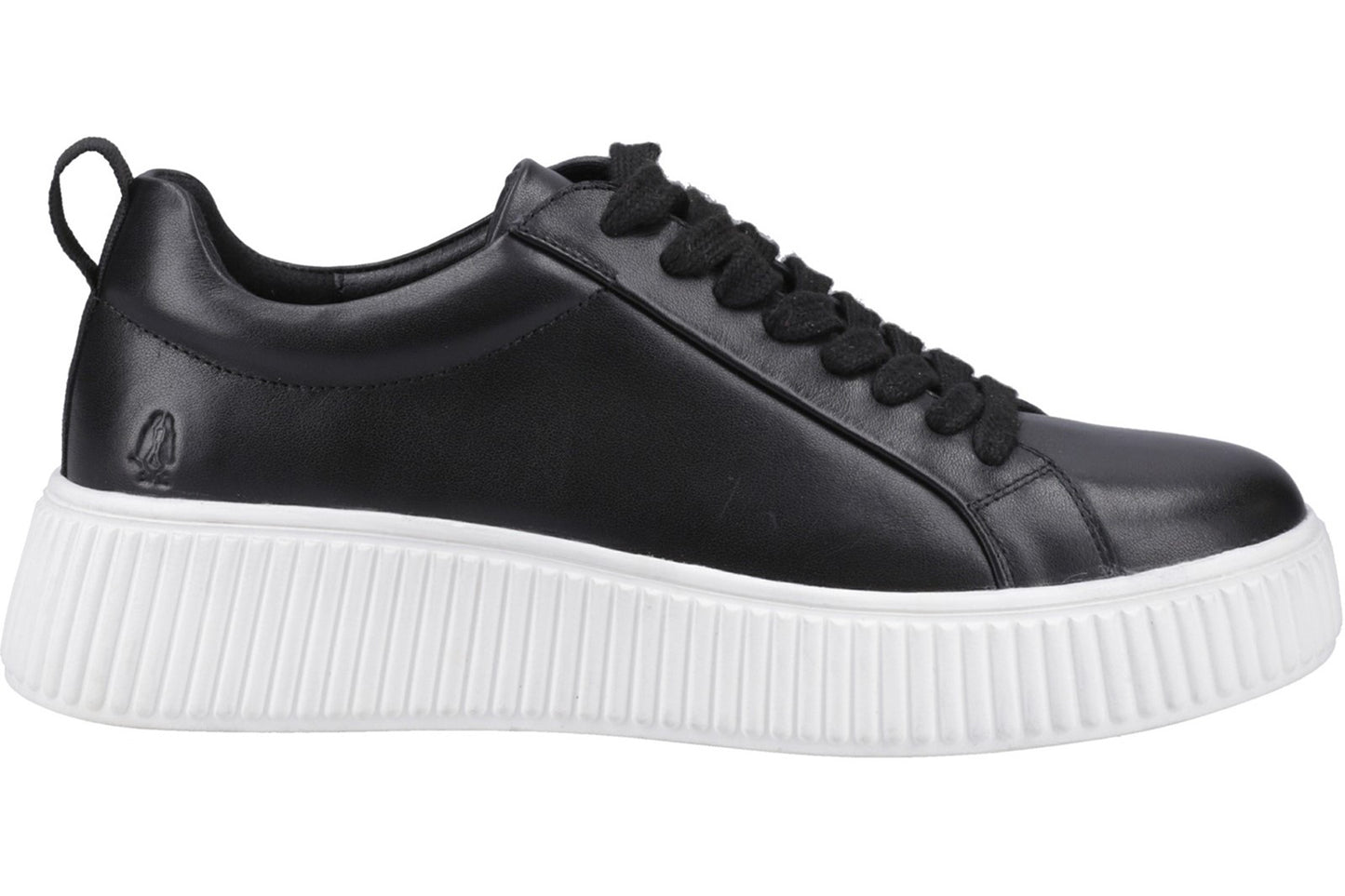Hush Puppies Harlow Black Womens Fashion Trainers